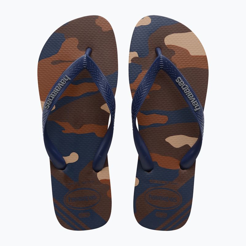 Japonki męskie Havaianas Top Camu dark brown 10