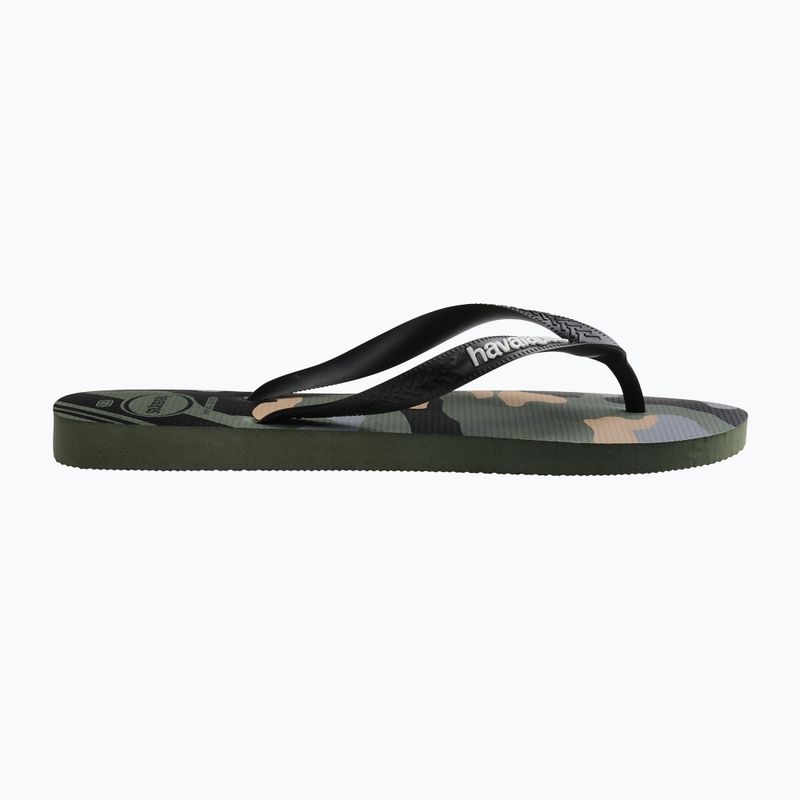 Japonki męskie Havaianas Top Camu green olive / black 9