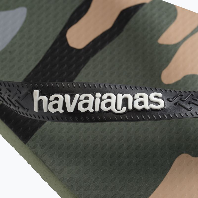 Japonki męskie Havaianas Top Camu green olive / black 11