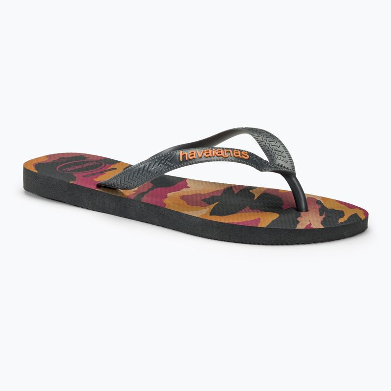 Japonki męskie Havaianas Top Camu new graphite / new graphite