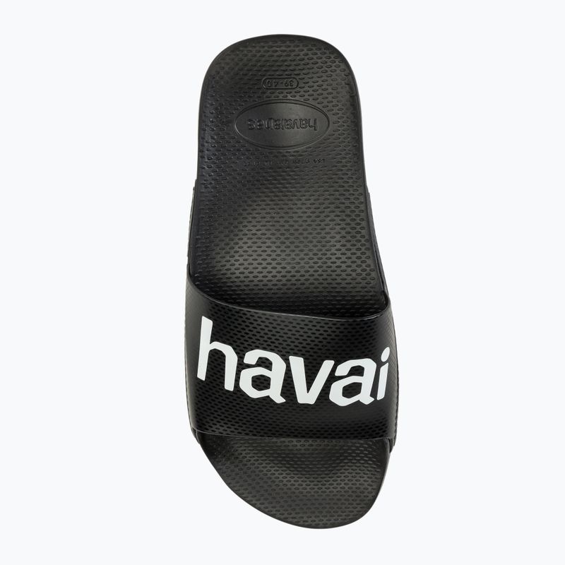 Klapki Havaianas Classic Logomania black / black 6