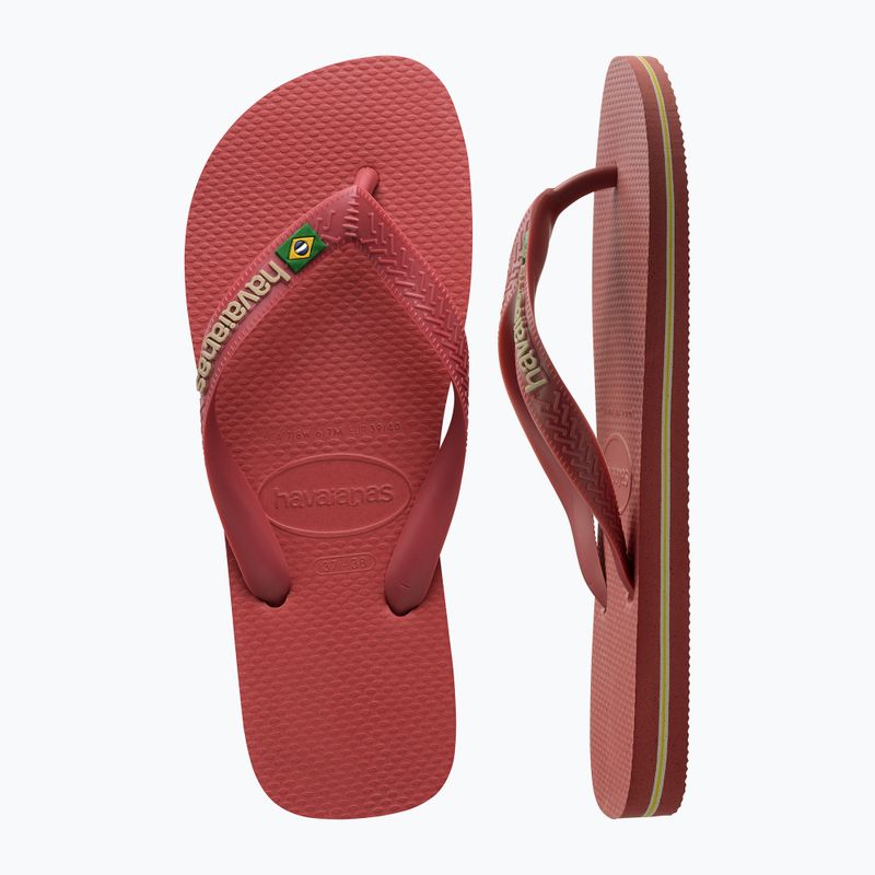 Japonki Havaianas Brasil Logo pau brasil 11