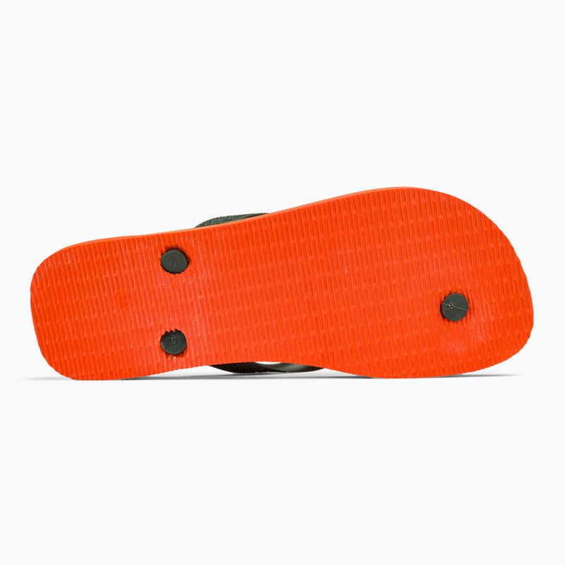 Japonki Havaianas Brasil Logo sunset orange 4