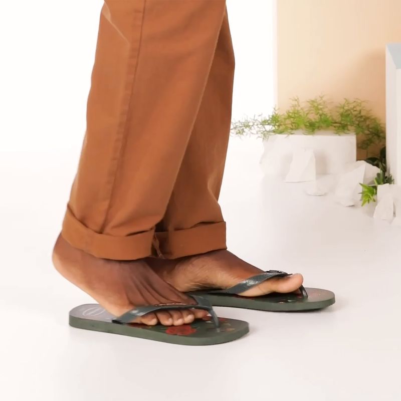 Japonki męskie Havaianas Top Tribo olive green 16