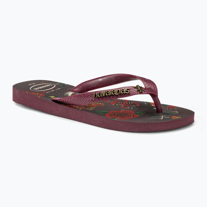 Japonki męskie Havaianas Top Tribo dark brown