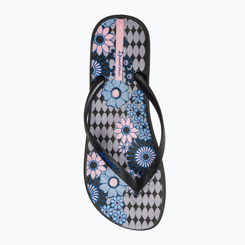 Japonki damskie Ipanema Anatomic Temas black/grey/pink 5