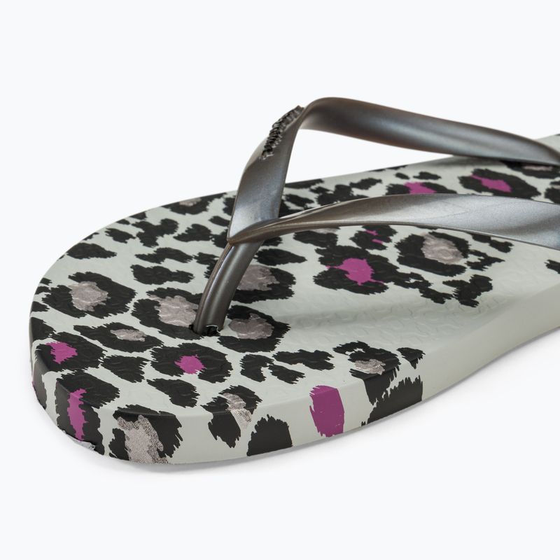Japonki damskie Ipanema Animale Print III grey/silver 7