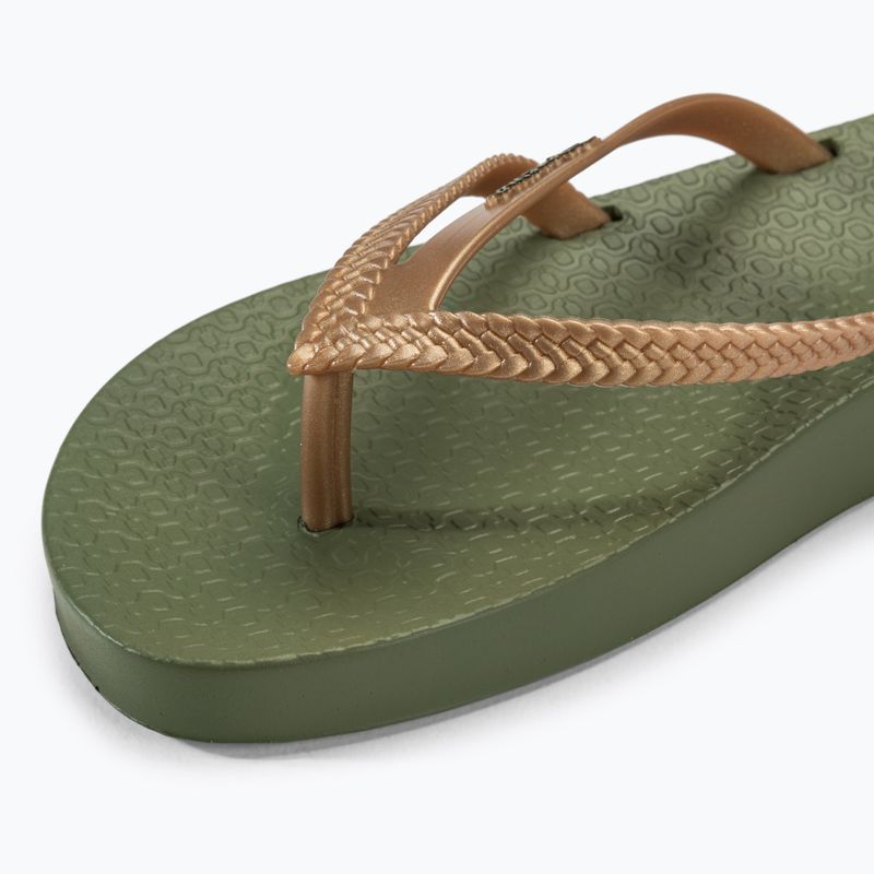 Japonki damskie Ipanema Bossa Soft V green/gold 7