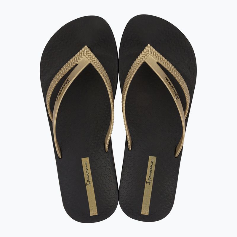 Japonki damskie Ipanema Bossa Soft V black/gold 2