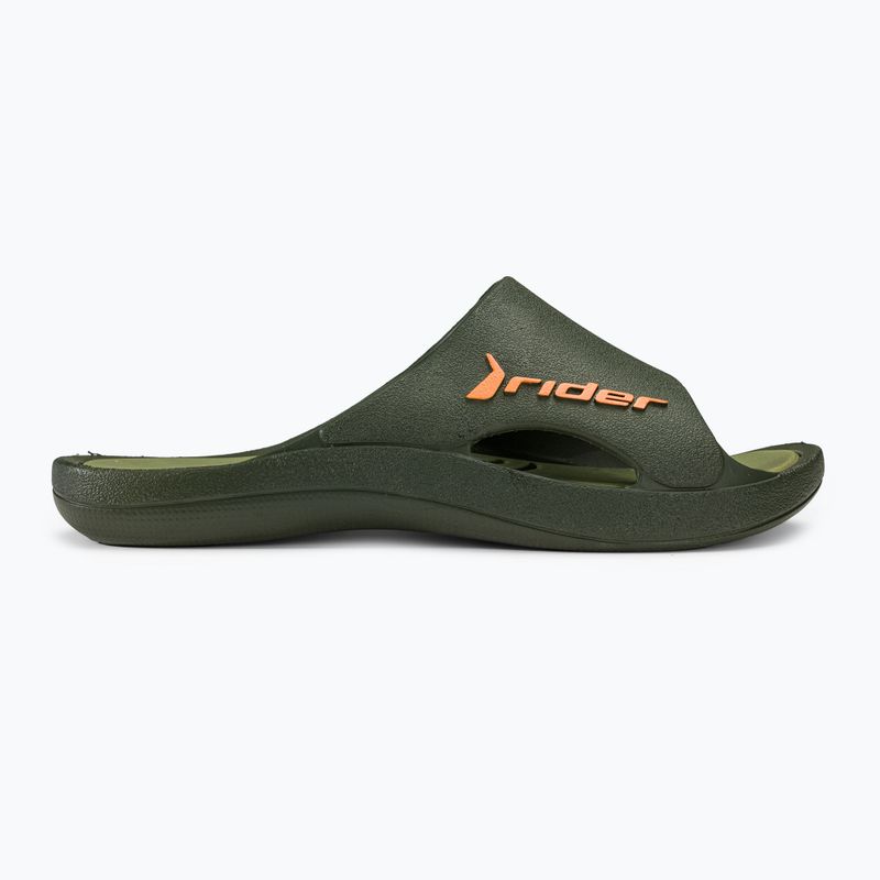 Klapki męskie RIDER Bay XIII green/orange 2