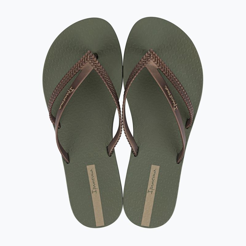 Japonki damskie Ipanema Bossa green/bronze 2