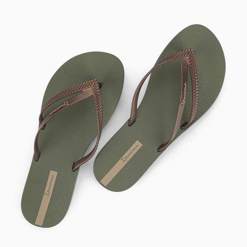 Japonki damskie Ipanema Bossa green/bronze 3