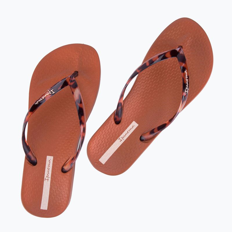 Japonki damskie Ipanema Anat Connect brown/clear 2
