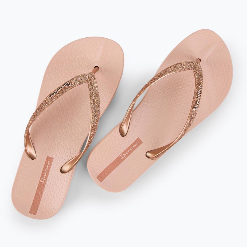 Japonki damskie Ipanema Anatomica Lolita pink/glitter pink 3