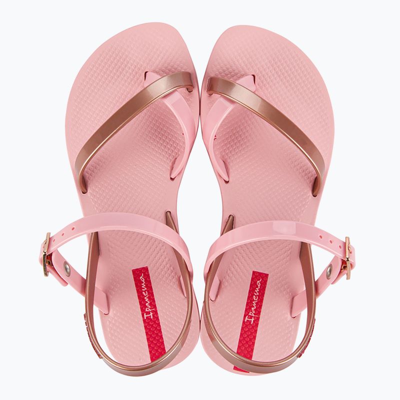 Sandały dziecięce Ipanema Fashion Sand pink/metallic pink 2