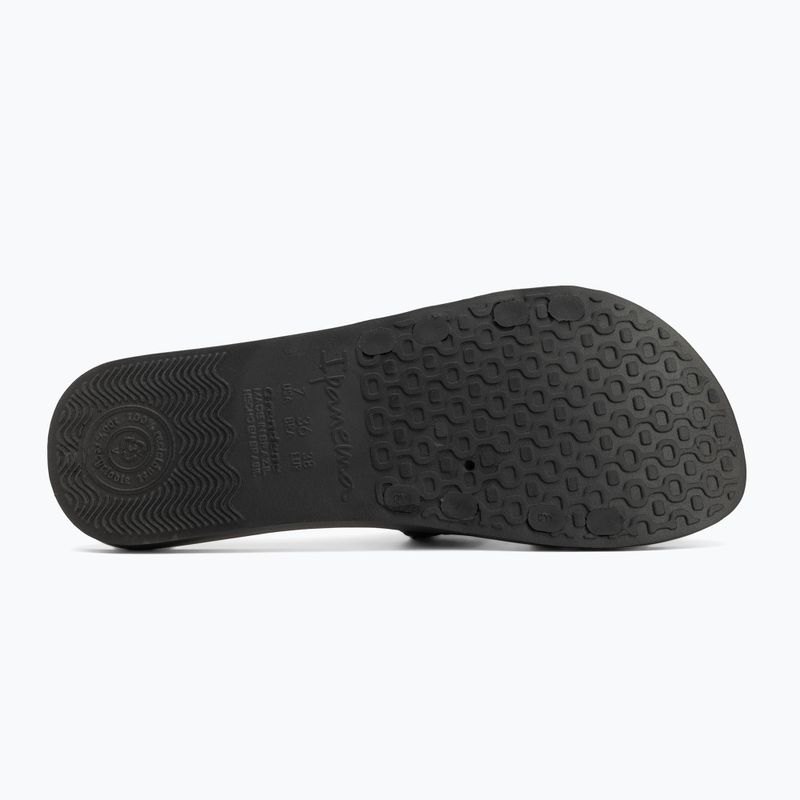 Klapki damskie Ipanema Renda II black/glitter black 4
