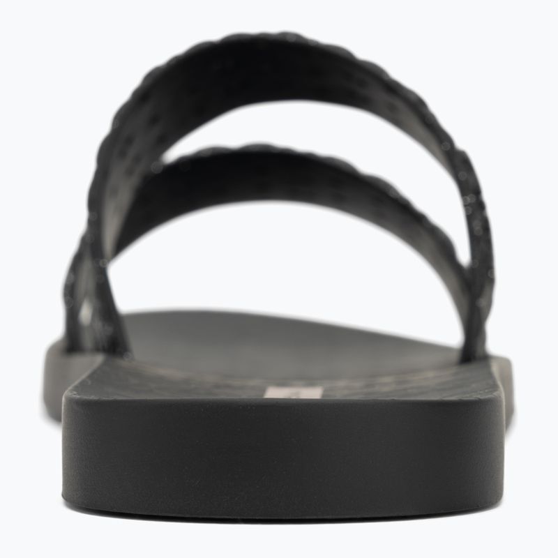 Klapki damskie Ipanema Renda II black/glitter black 6