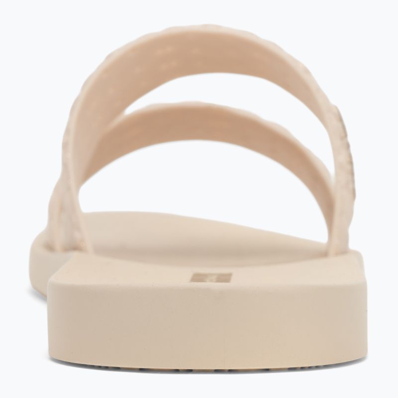 Klapki damskie Ipanema Renda II beige/glitter beige 6