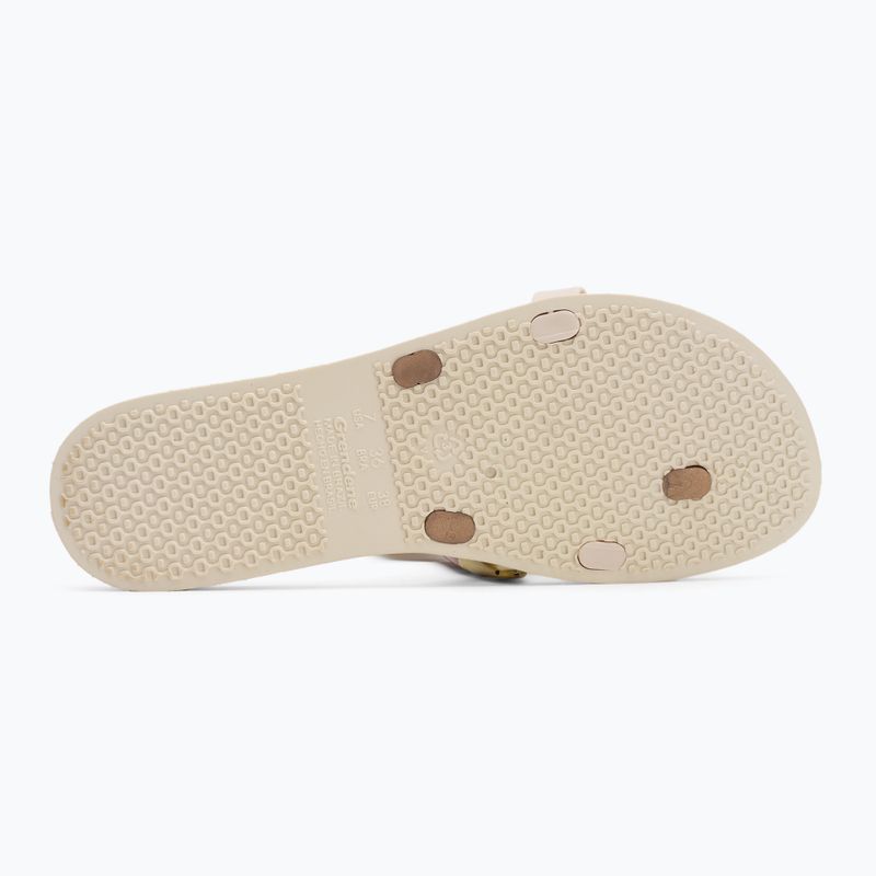 Japonki damskie Ipanema Kirei beige/gold 4