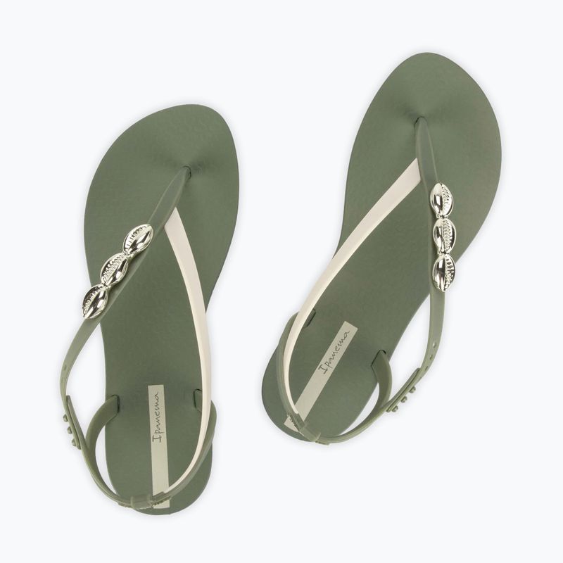Sandały damskie Ipanema Salty II green/beige/silver 8