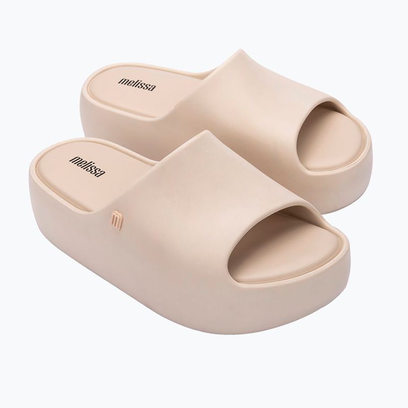 Klapki damskie Melissa Free Platform Ad beige 3