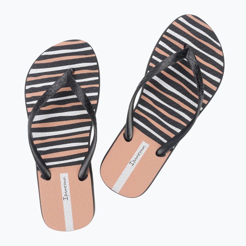 Japonki damskie Ipanema Classic Happy XII black/black/pink 3