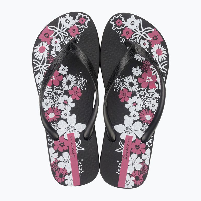 Japonki damskie Ipanema Classic Happy XII black/black/white 2