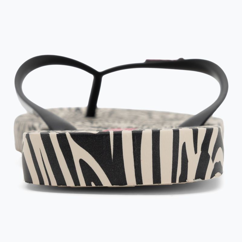 Japonki damskie Ipanema Animal Print VI beige/black/pink 6