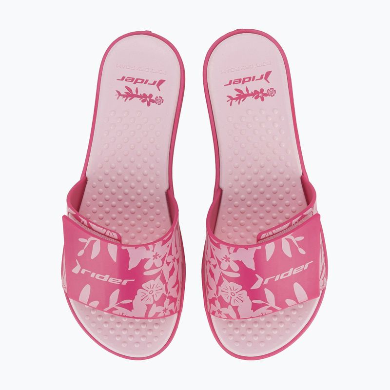 Klapki damskie RIDER Aqua VI pink/pink 2