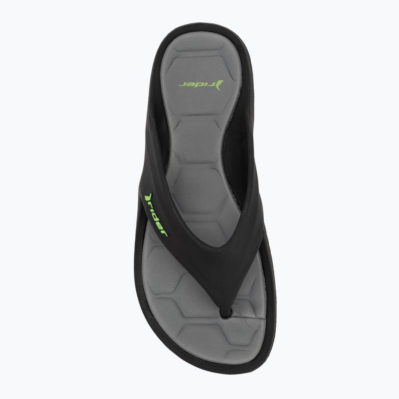 Japonki męskie RIDER Cape XVIII black/grey/green 5