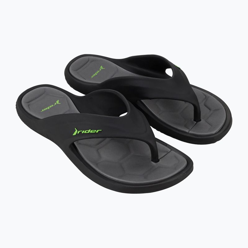 Japonki męskie RIDER Cape XVIII black/grey/green