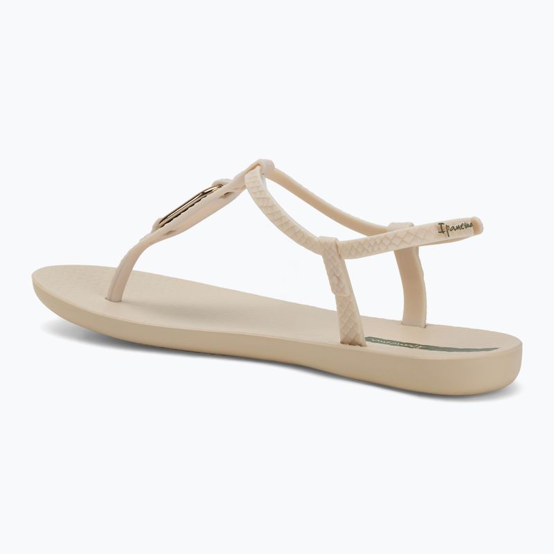 Sandały damskie Ipanema Class Linea beige/beige/green 3