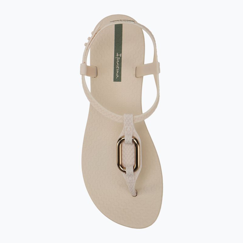 Sandały damskie Ipanema Class Linea beige/beige/green 5