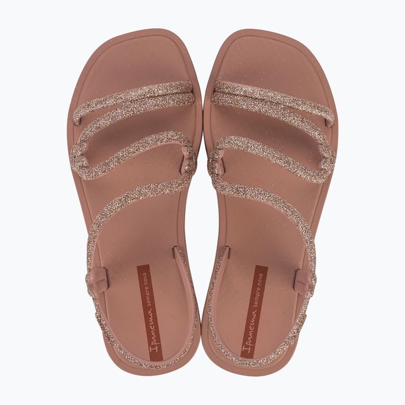 Sandały damskie Ipanema Solar Glow Sand pink/glitter/brown tile 2