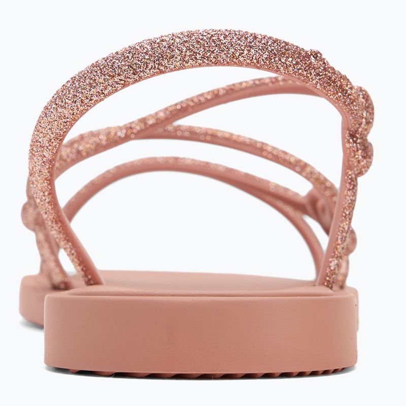 Sandały damskie Ipanema Solar Glow Sand pink/glitter/brown tile 6