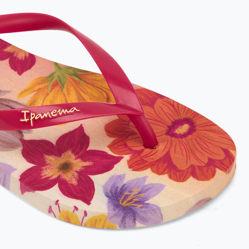 Klapki damskie Ipanema Verao Tropical yellow/red 6