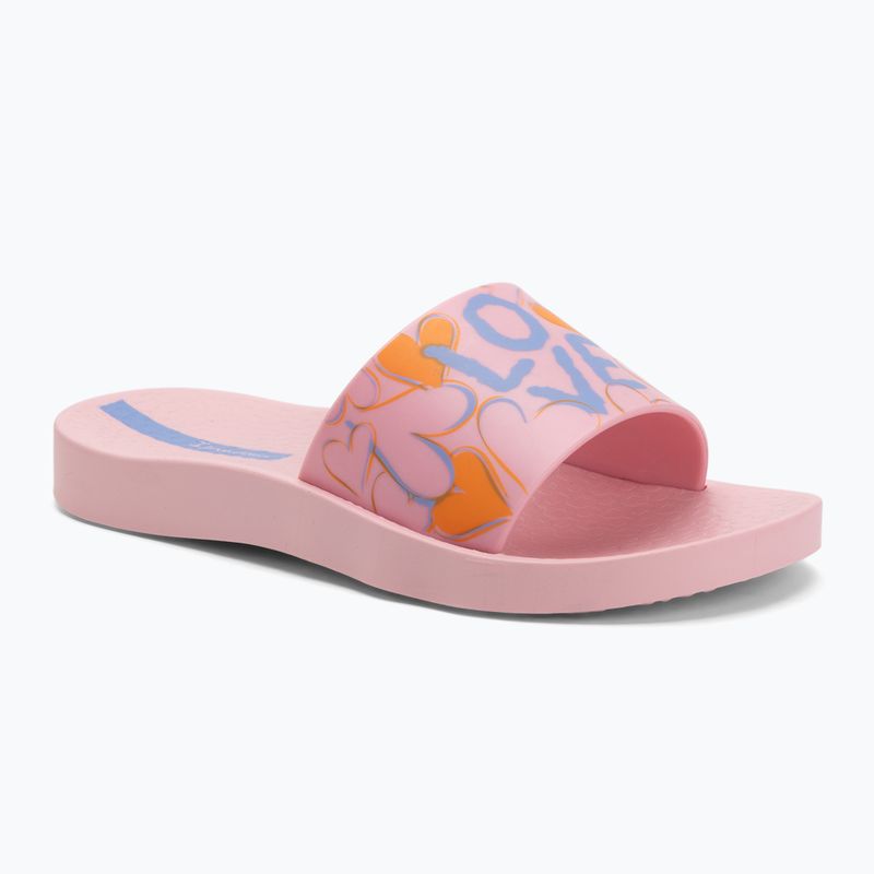 Klapki dziecięce Ipanema Urban VI Slide Kids pink/pink/blue