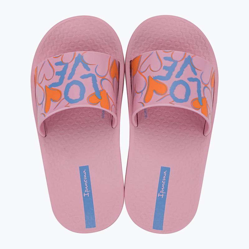 Klapki dziecięce Ipanema Urban VI Slide Kids pink/pink/blue 2