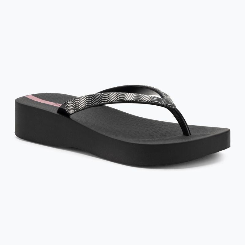 Japonki damskie Ipanema Mesh X Plat black/black/lilac