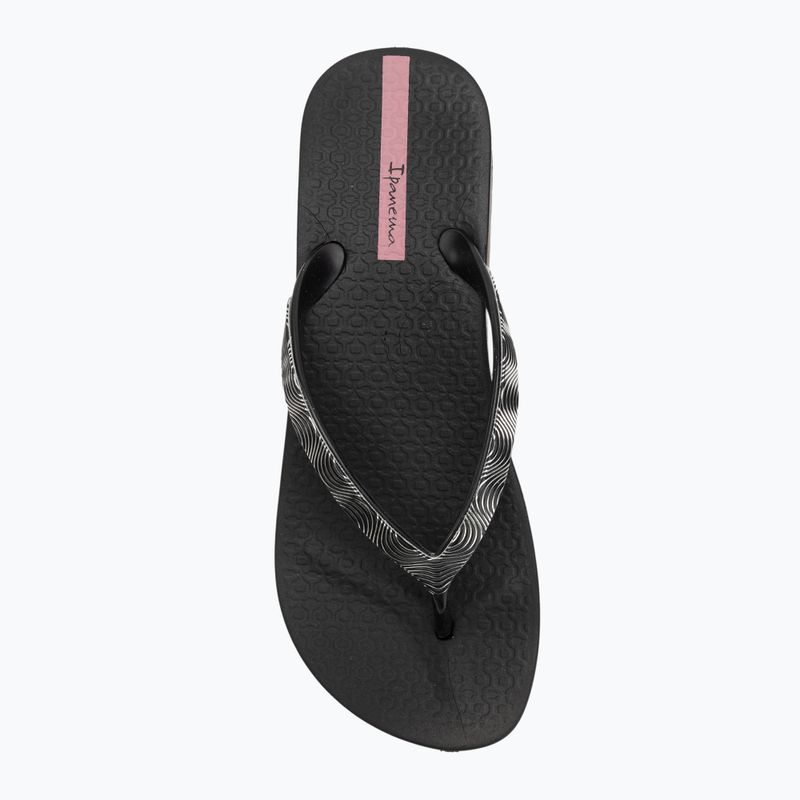 Japonki damskie Ipanema Mesh X Plat black/black/lilac 5