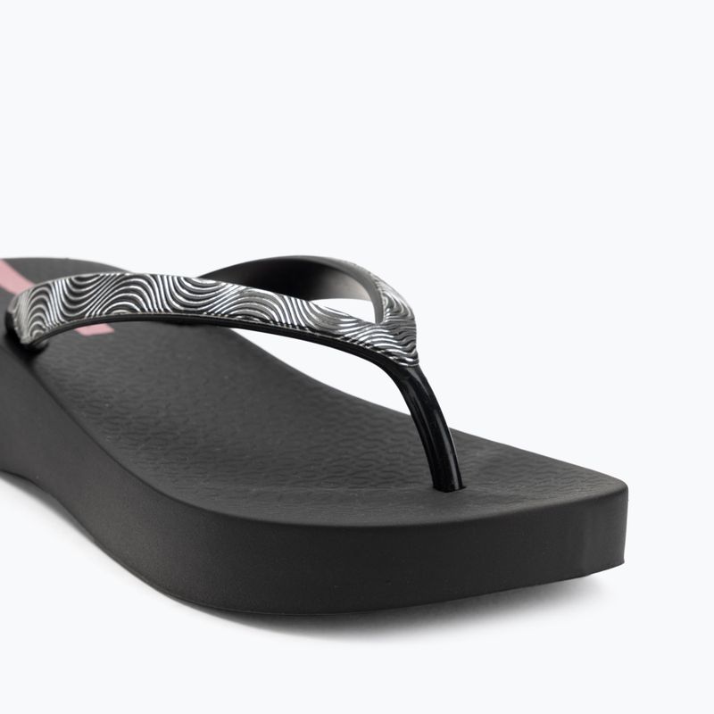 Japonki damskie Ipanema Mesh X Plat black/black/lilac 7