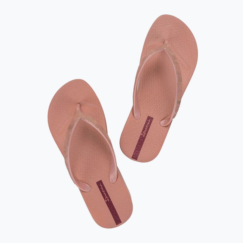 Japonki damskie Ipanema Mesh X Plat pink/pink/red 3