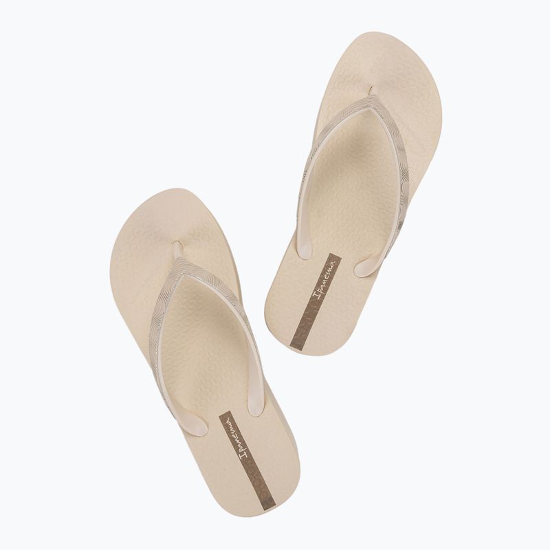 Japonki damskie Ipanema Mesh X Plat beige/beige/brown 3