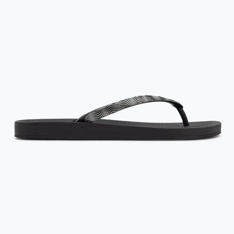 Japonki damskie Ipanema Mesh IX black/black/dark grey 2