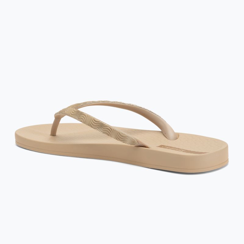 Japonki damskie Ipanema Mesh IX beige/beige/gold 3