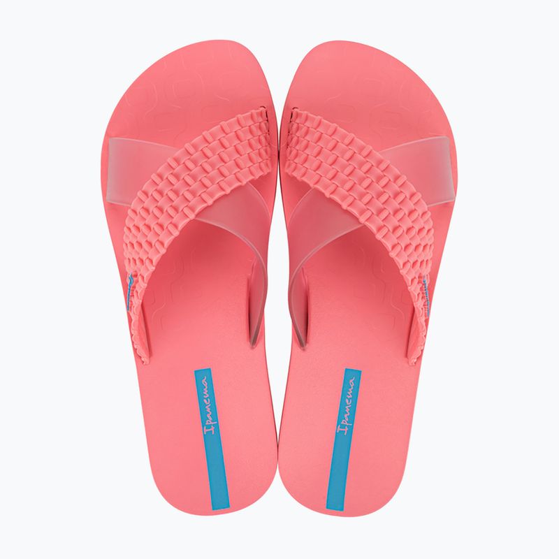 Klapki damskie Ipanema Sense Slide pink/blue 2