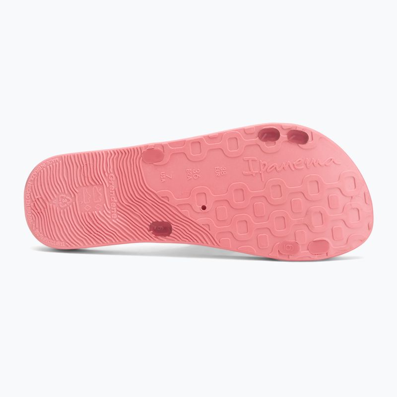 Klapki damskie Ipanema Sense Slide pink/blue 4