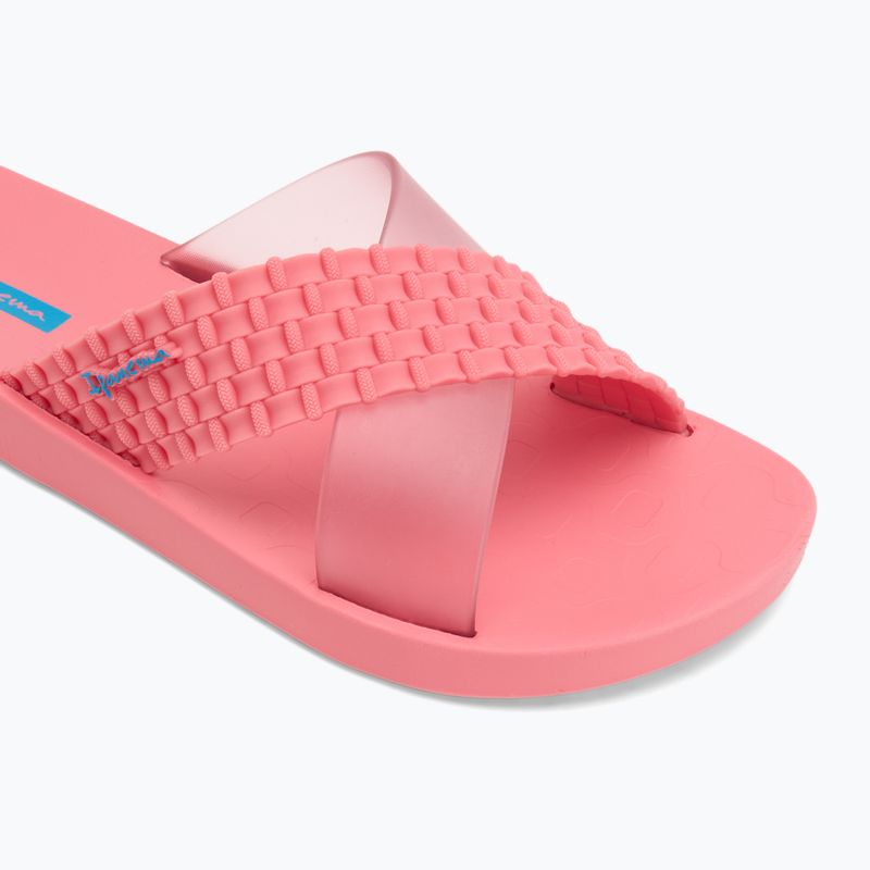 Klapki damskie Ipanema Sense Slide pink/blue 7
