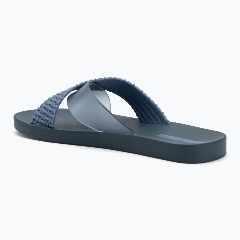 Klapki damskie Ipanema Sense Slide blue/blue 3