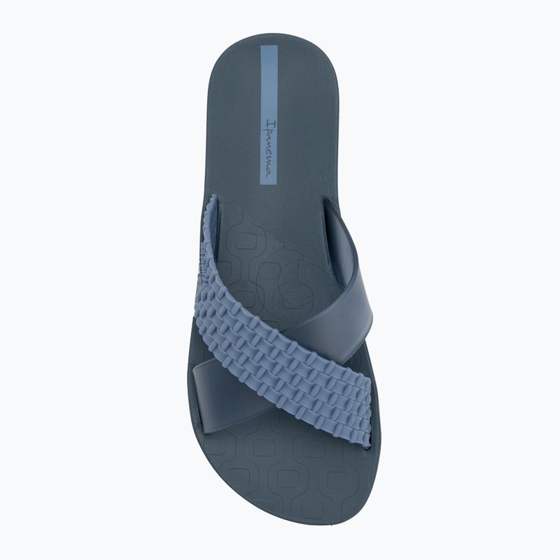Klapki damskie Ipanema Sense Slide blue/blue 5